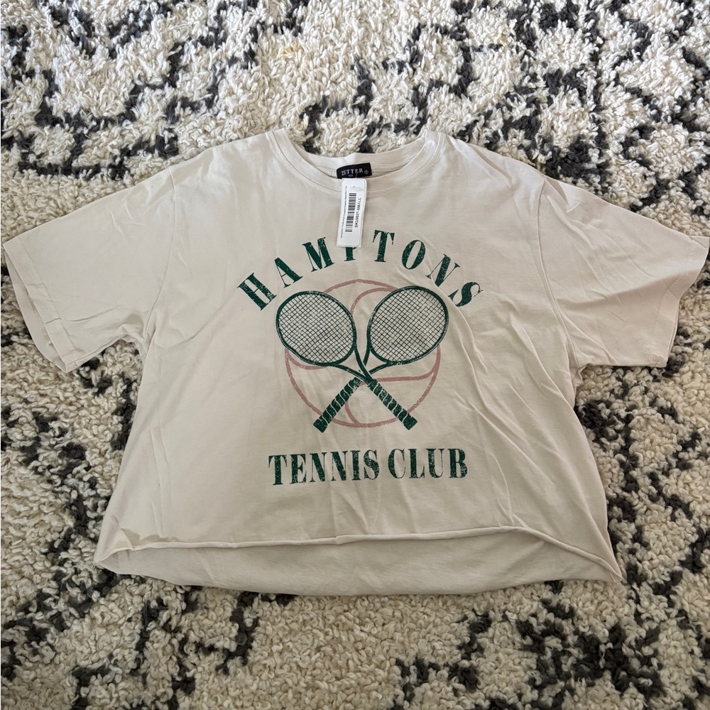 Cropped tee